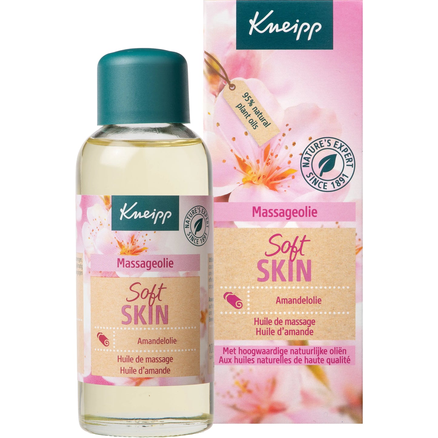 Kneipp Massageolie Soft Skin – Amandelbloesem