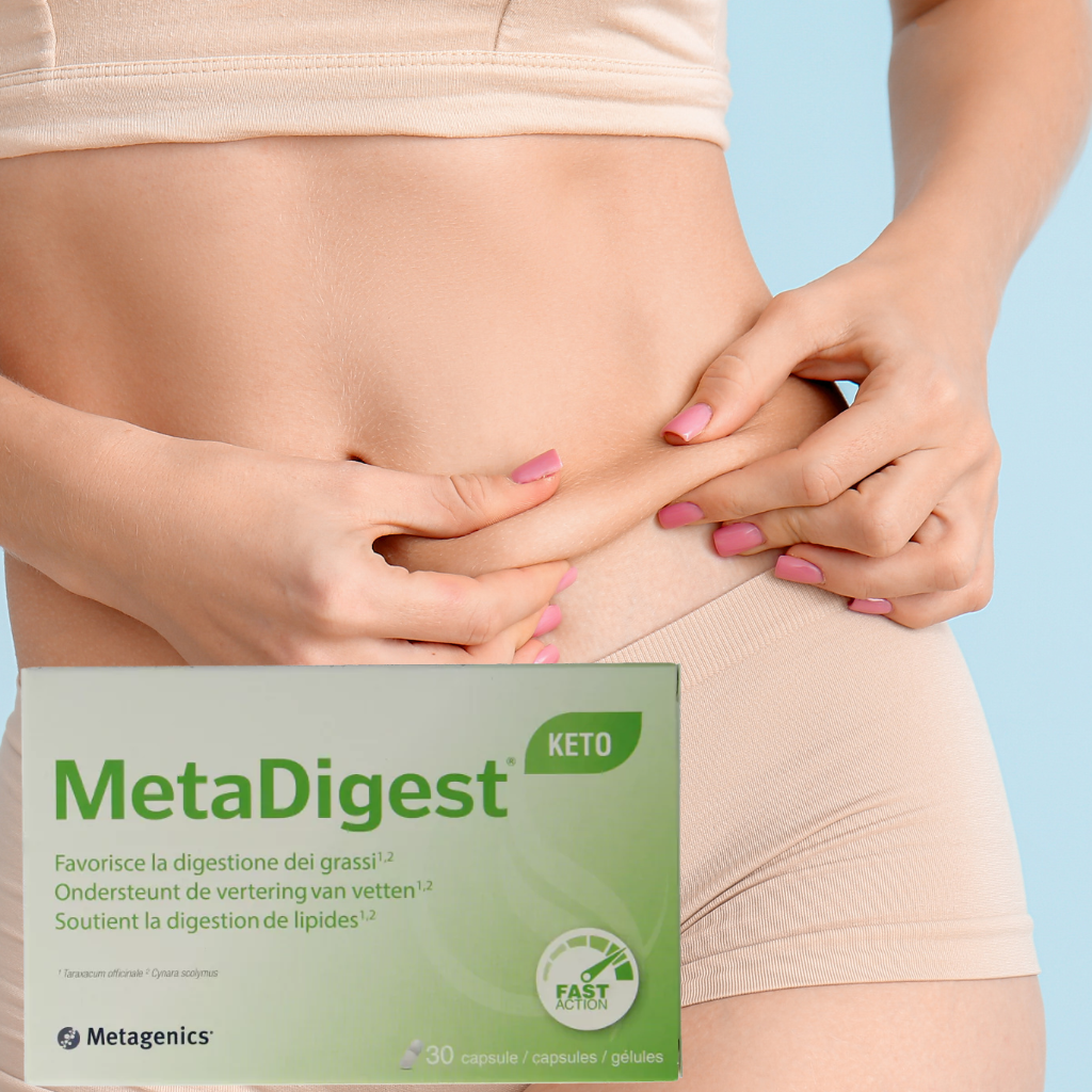 Metagenics Metadigest Keto – Ondersteuning bij vetrijke voeding en spijsvertering