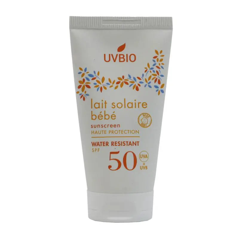 uvbio bébé zonnebrandmelk spf 50