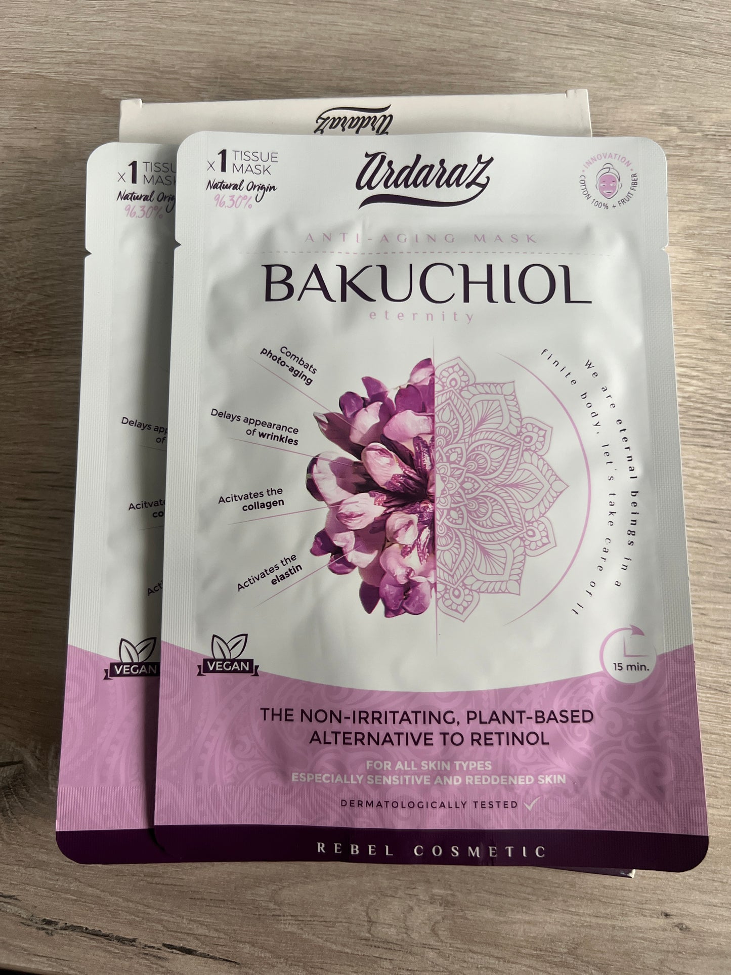 Vegan Bakuchiol Masker (2 stuks)