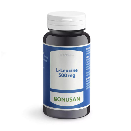 Bonusan L-Leucine 500 mg – Essentiële ondersteuning voor spieren