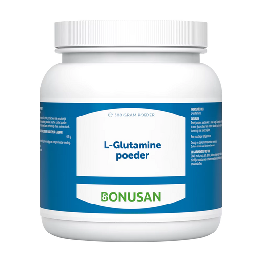 Bonusan L-Glutamine Poeder – Krachtige ondersteuning voor spierherstel en darmgezondheid