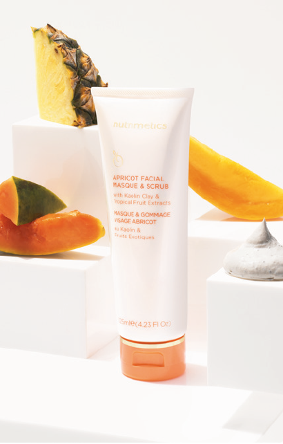 Nutrimetics 2 in 1 Apricot Facial Masque Scrub